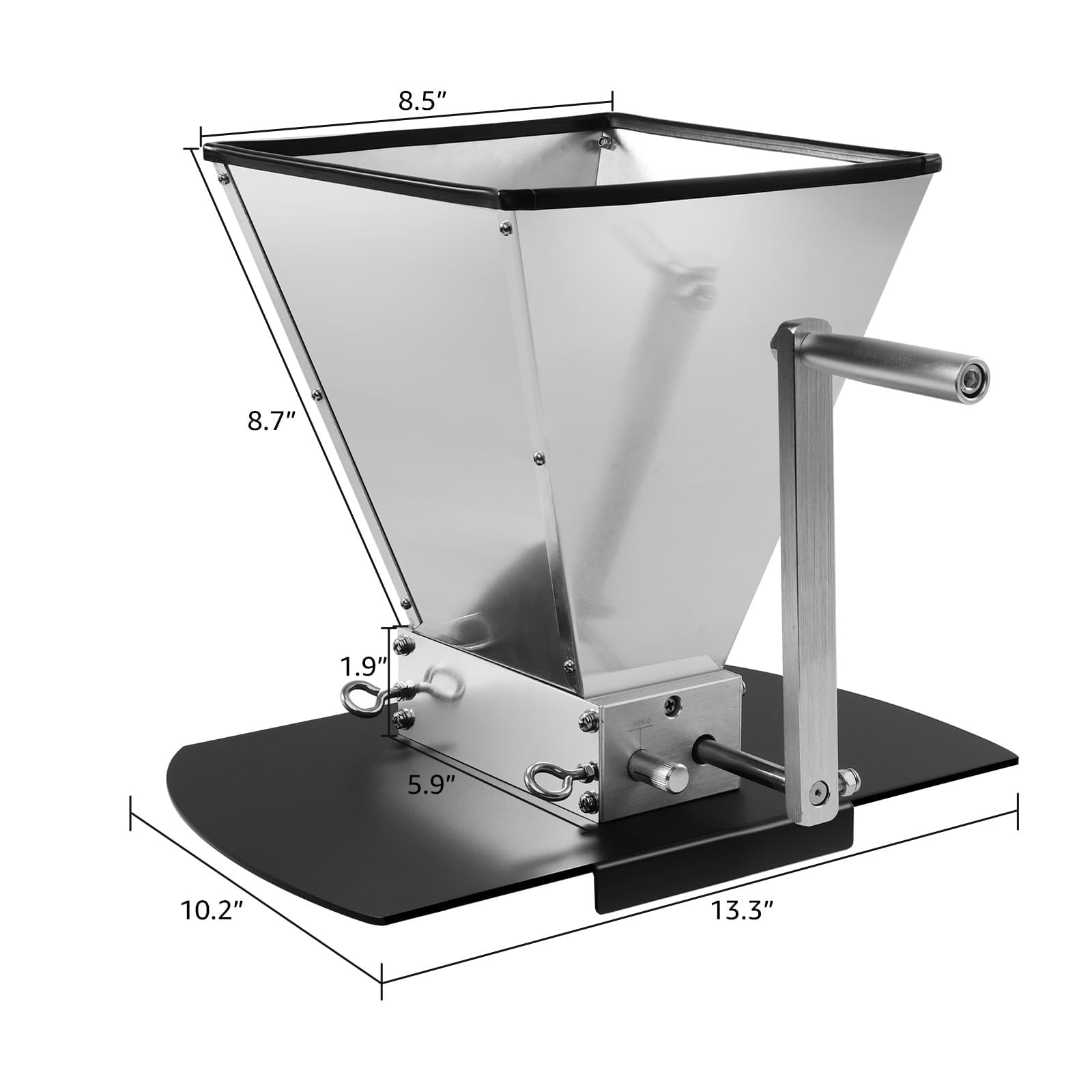麦芽粉砕機 モルトミル Amazon.co.jp: FERRODAY モルトグレインミル モルトステンレススチール